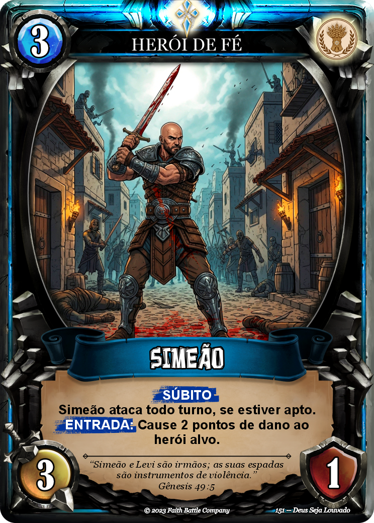 Verso padrão das cartas jogáveis