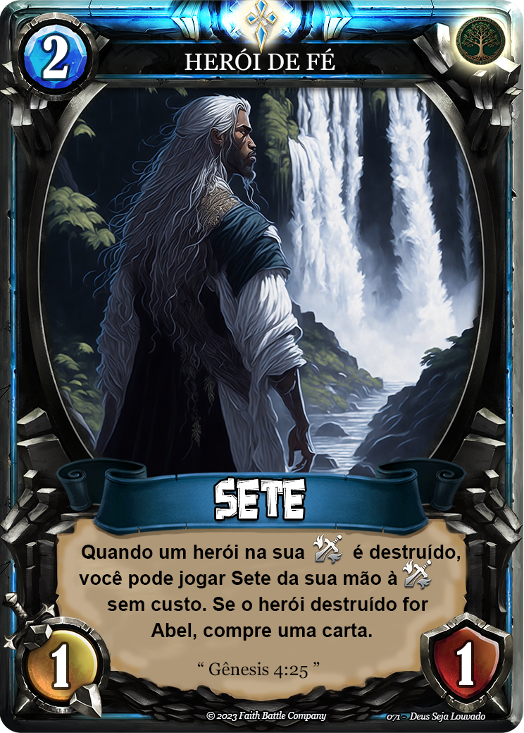 Verso padrão das cartas jogáveis